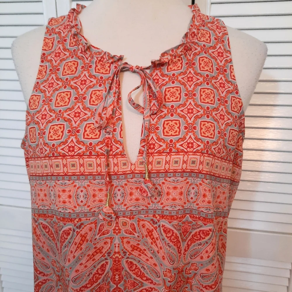 Sanctuary boho ruffle dress sz small NWOT *D - Picture 5 of 7
